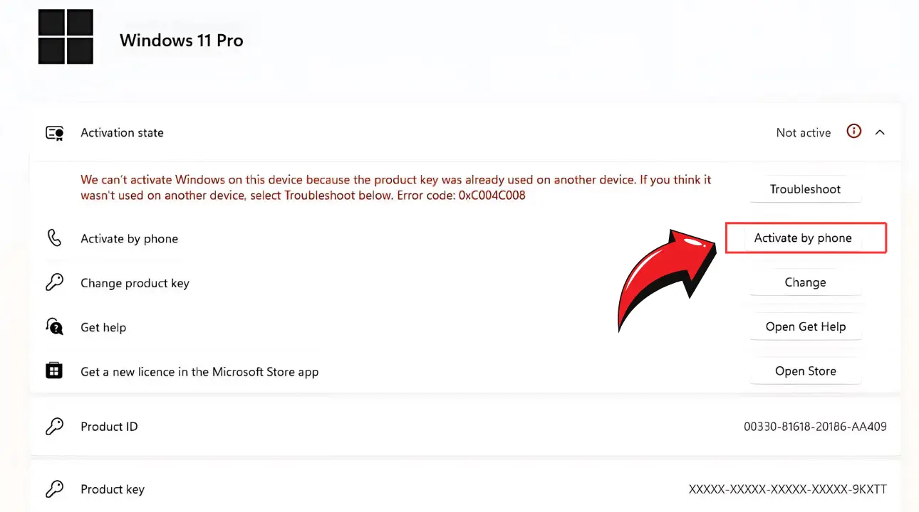 Guida all'Attivazione di Microsoft Windows 10/11 Attivazione telefonica di Windows 10/11